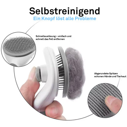 Fellbürste – sanft & selbstreinigend