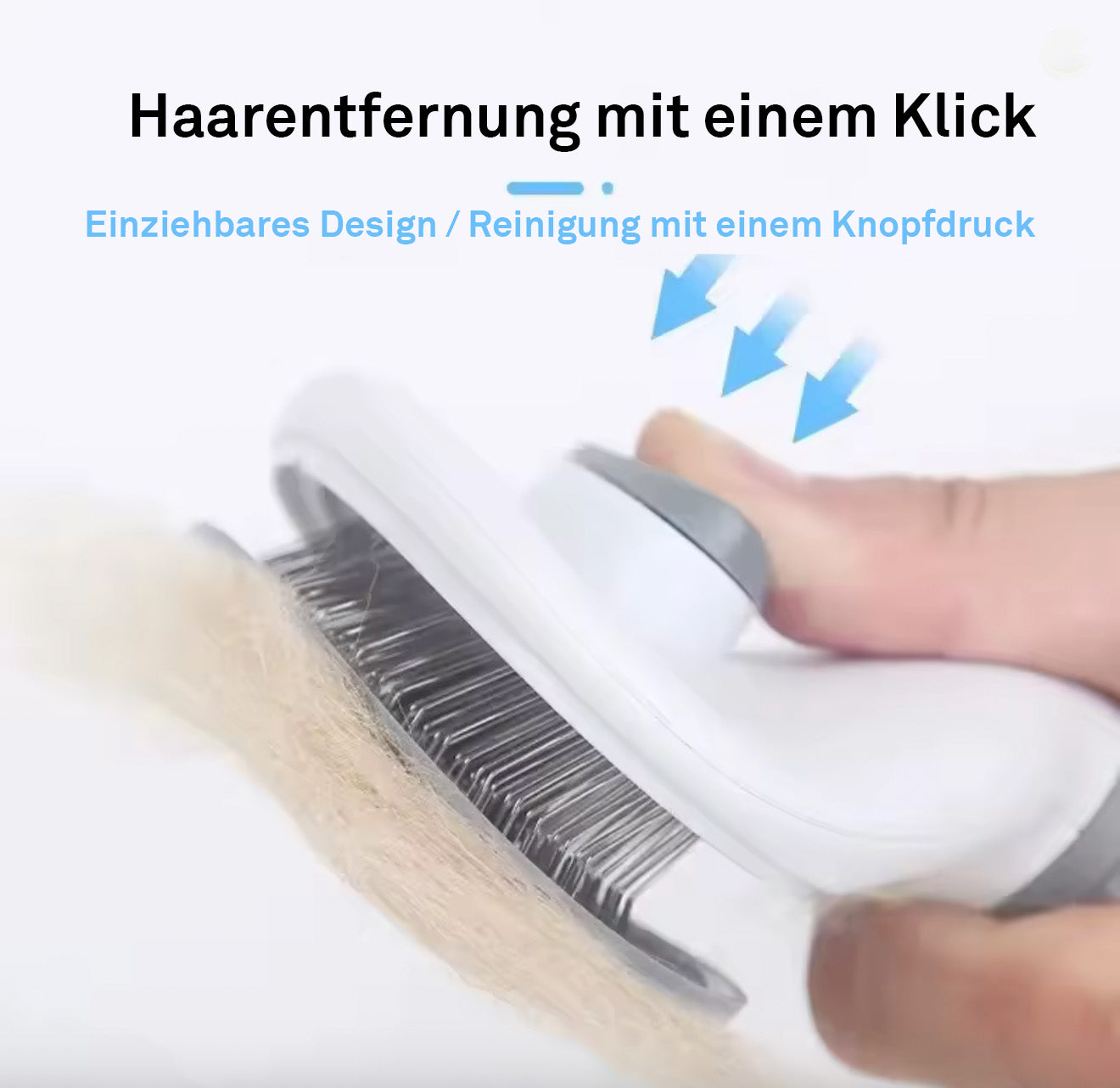 Fellbürste – sanft & selbstreinigend